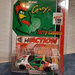 Vintage Nascar Terry Labonte Kelloggs Corny #5, '98 Monte Carlo 1/64, Limited Ed